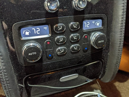 Bentley Continental Flying Spur A/C Rear Heater Climate Control Switch – Genuine OEM
