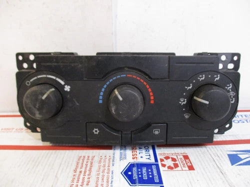 Dodge Charger HVAC Climate Control Temperature Fan Rear Defroster (2007) – HVAC Replacement Part