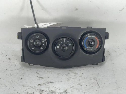 Toyota Corolla Manual HVAC Climate Control Assembly (2009–2013) – Genuine OEM | Ref SKU-7744