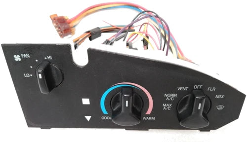 Ford Van Econoline E150 E250 E350 Heater Climate Control Switch W60 (1997–2004) – HVAC Replacement Part