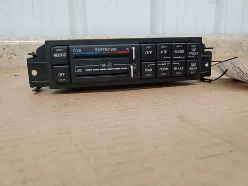 Buick LeSabre A/C HVAC Heater Climate Manual Temperature Control (2000–2005) – Genuine OEM