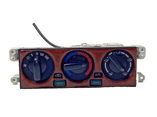 2002-04 Nissan Pathfinder Woodgrain Temperature A/C & Heater Climate Control – Genuine OEM