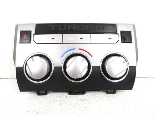 Toyota Tundra Extended Manual Heated Temperature A/C Control (2014–2021) – Genuine OEM