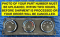 Dodge RAM 1500 Manual Climate Control Panel (2011–2012) – Genuine OEM