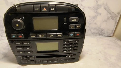 Jaguar Xjr XJ8 Vdp Front Am Fm Cd Player Radio Climate Control (2004–2007) – Genuine OEM