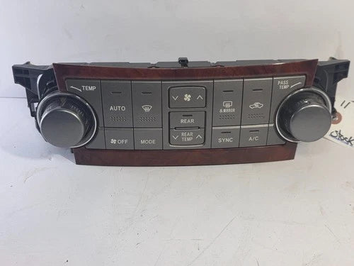 Toyota HIGHLANDER HVAC Climate Control (2011) – Genuine OEM