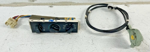 Ford Bronco F150 F250 F350 heater A/C HVAC control panel w cable (1995–1996) – Genuine OEM