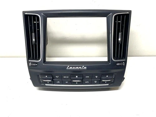 Maserati Levante HVAC Climate Control Switch w Radio Screen Bezel (2017–2023) – HVAC Replacement Part