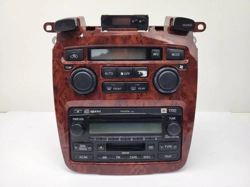 Toyota Highlander A/C Climate Control and Radio (2002–2007) – Genuine OEM