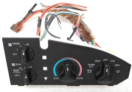 Ford Van Econoline E150 E250 E350 Heater Control Switch Rear Fan W76 (2002–2007) – HVAC Replacement Part