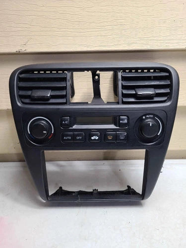 2001-02 Honda Accord Climate Control A/C Heater Temperature Radio Bezel Gray – Genuine OEM