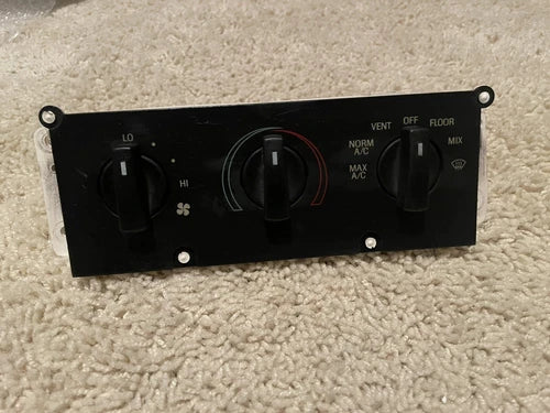 Mustang Heat A/C Control Climate A/C Switches Heater Temperature HVAC (1990–1993) – HVAC Replacement Part