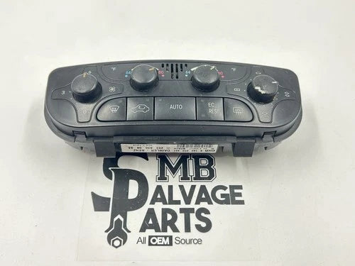 Mercedes W203 C320 Front A/C Temperature Control Unit 2038300685 (2001–2004) – Genuine OEM