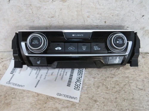 Honda Civic Front Automatic HVAC Climate Control (2016–2018) – Genuine OEM
