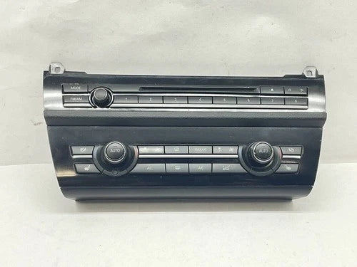 BMW 550i Audio Climate Control Panel (2013) – Genuine OEM