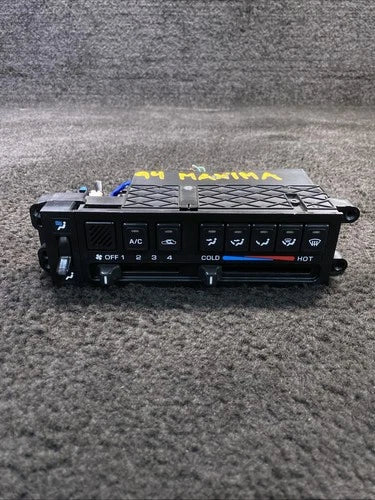 Nissan Maxima A/C Heat Climate Control Panel (1990–1994) – Genuine OEM