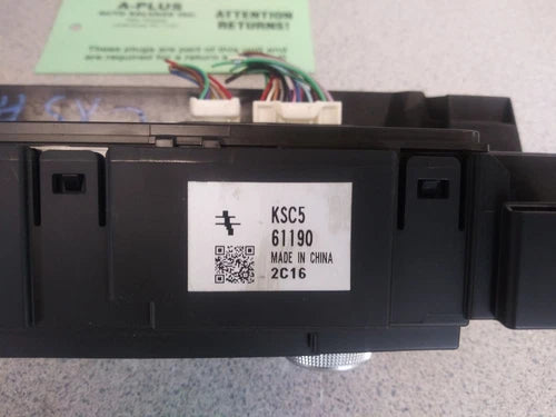 Mazda CX-5 HVAC Control Component (2022) – Genuine OEM