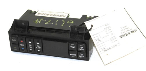 Lesabre Park Avenue A/C Heat Climate Control Switch (1995–1999) – Genuine OEM