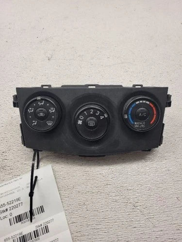 Toyota Corolla Temperature Control Manual Temperature Control LE 2009-2013 – Genuine OEM