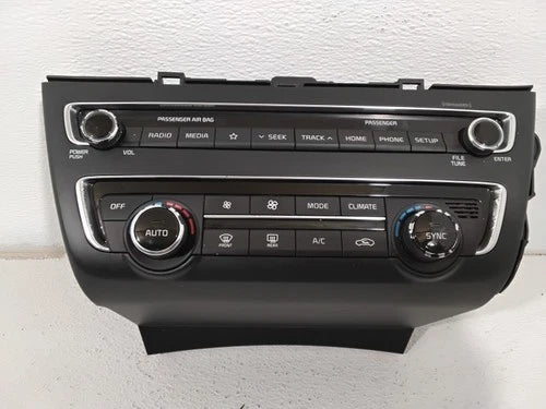 Kia Optima Radio Control Panel w/ Temperature Controls Bezel (2019) – Genuine OEM