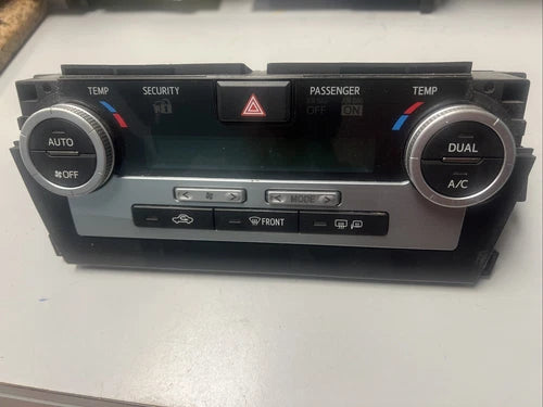 Toyota Camry Climate Heater Air Temperature Control Panel Hazard (2012–2014) – Genuine OEM