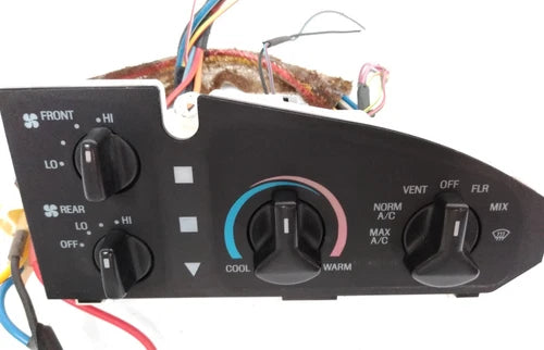Ford Van Econoline E150 E250 E350 Heater Control Switch Rear Fan S74 (2008–2014) – HVAC Replacement Part