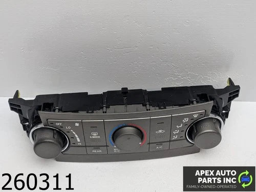 Toyota Highlander 3.5L Climate Control Panel Temperature Unit Heater (2008) – HVAC Replacement Part