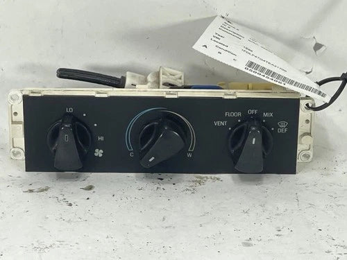 Temperature Control From 8501 GVW With A/C Fits 95-97 Ford F250 PICKUP 1678460 – HVAC Replacement Part