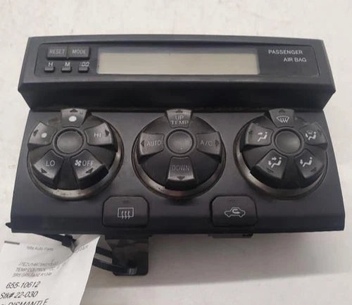 Toyota 4Runner SR5 HVAC Climate Control Panel (2006–2009) – Genuine OEM