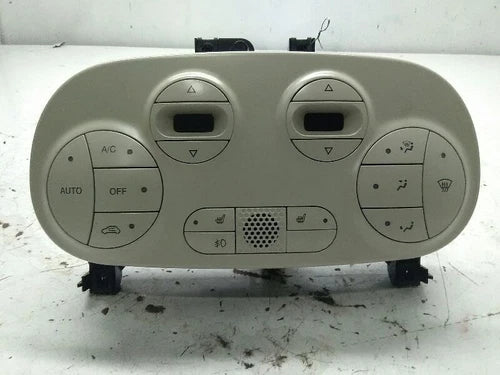HVAC Climate Control Temperature Auto White Face Plate Fiat 500 2012-2017 – HVAC Replacement Part