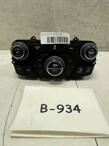 Chrysler 200 S Temperature Control Panel (2015) – Genuine OEM