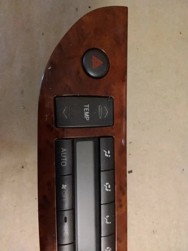 Toyota Camry Heat/A/C Dual Zone Temperature Control W/Woodgrain Suround (2002–2006) – HVAC Replacement Part
