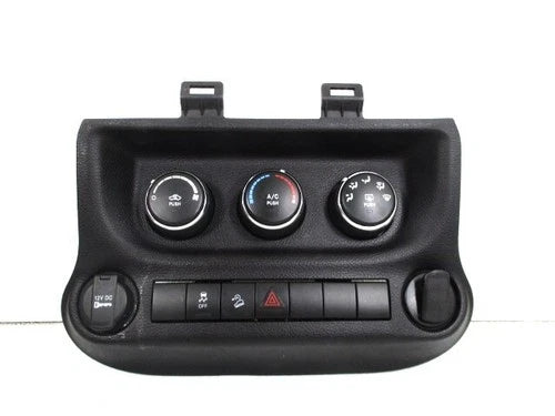 Jeep Wrangler Manual Temperature A/C Control w/ Heated Back Glass (2014–2018) – Genuine OEM