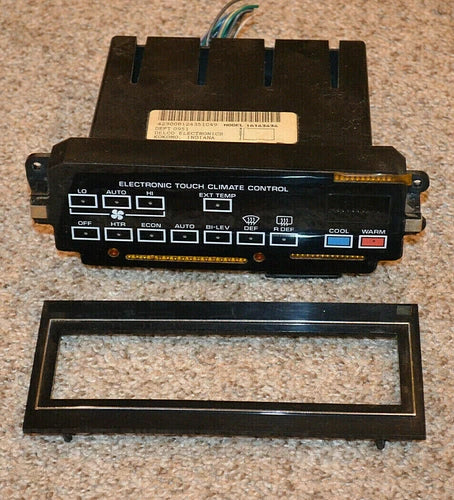 Buick Lesabre Electra Park Avenue Climate Control Temperature (1988–1991) – Genuine OEM