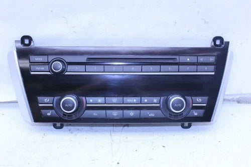 BMW 535Xi GT Audio Climate Control Panel (2012) – Genuine OEM