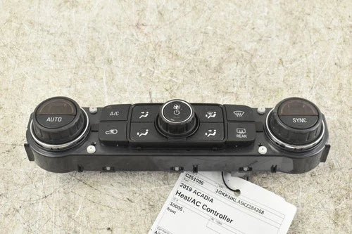 2018-23 GMC Acadia Climate Controller Front Heat A/C Panel Temp Temperature – Genuine OEM