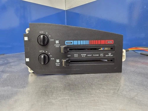Ford E150 E250 Econoline Van Heater Climate Control Switch W/ Rear Fan (1992–1996) – Genuine OEM