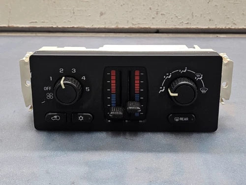 Silverado TRAILBLAZER Sierra Dash Heater A/C Climate Control (2003–2009) – HVAC Replacement Part