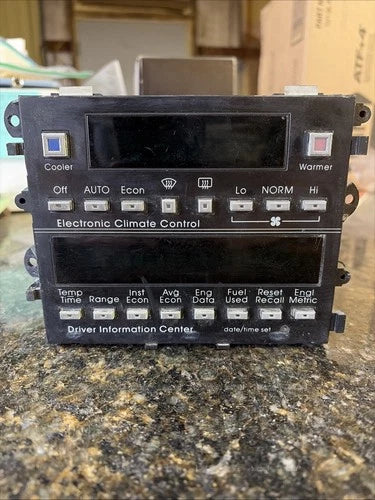 Cadillac Eldorado Climate Control Temperature Heat A/C 16125346 (1988–1991) – Genuine OEM