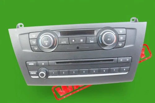 11-2013 BMW x3 f25 audio radio auto A/C Climate Control panel cd – Genuine OEM