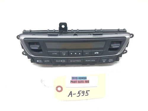 Honda PILOT ELITE HVAC Climate Control SWITCH (2019–2022) – Genuine OEM