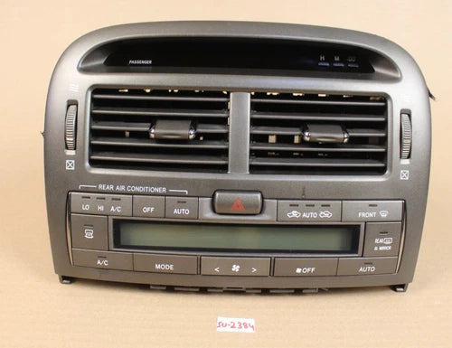 Lexus LS430 01-06 HVAC Climate Control Bezel Trim Air Vents – Genuine OEM