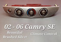 Toyota CAMRY SE Temperature Heater Climate Control BRUSHED SILVER (2002–2006) – HVAC Replacement Part