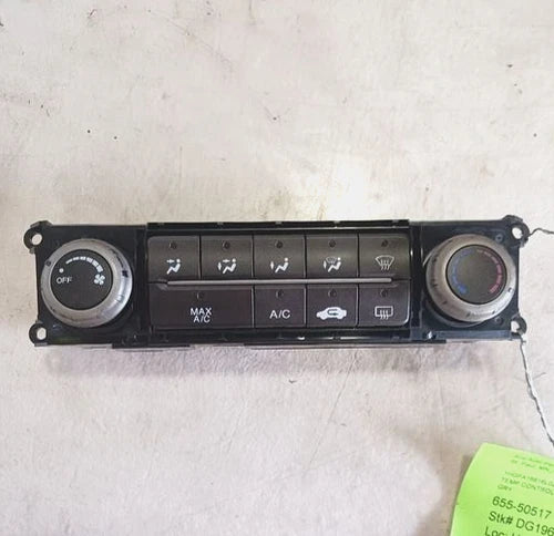 Honda Civic A/C Heater Temperature Manual Climate Control Assembly (2006–2011) – Genuine OEM