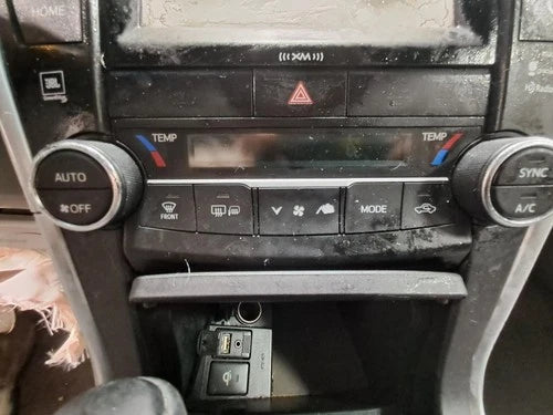 Used A/C Selector Switch fits: 2017 Toyota Camry automatic temperature control G – HVAC Replacement Part