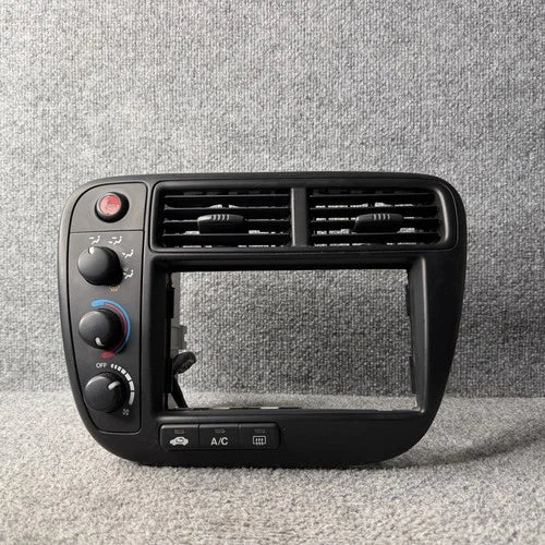 Honda Civic Climate Control Dash Panel Radio Bezel Vents Heater A/C (1999–2000) – Genuine OEM