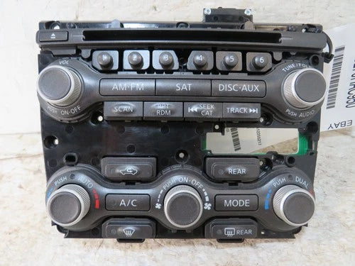 14 2014 Pathfinder Front Automatic A/C Heater Temperature Radio Control – Genuine OEM