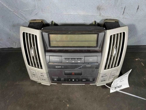 Lexus RX330 RX350 A/C Climate Control Temperature Radio Panel (2007–2009) – Genuine OEM
