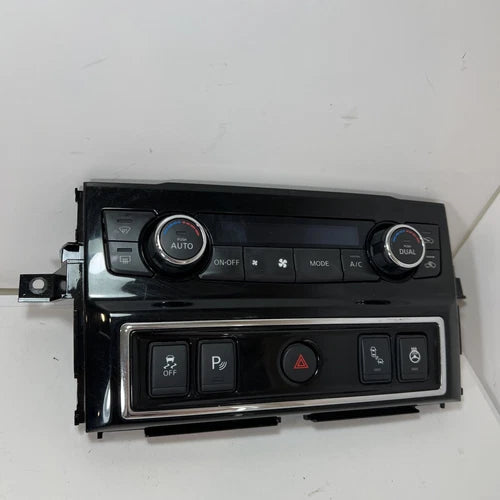 Nissan Titan Climate Temperature Dual A/C Control Panel 27500 EZ20B (2019) – Genuine OEM