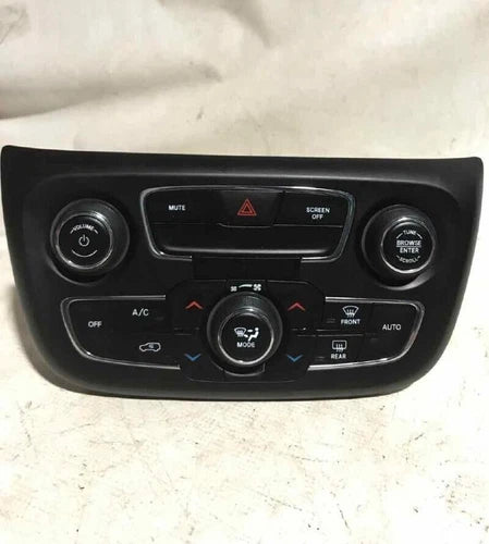 Jeep Compass A/C Heater Climate Temperature Dual Zone Control (2017–2018) – Genuine OEM